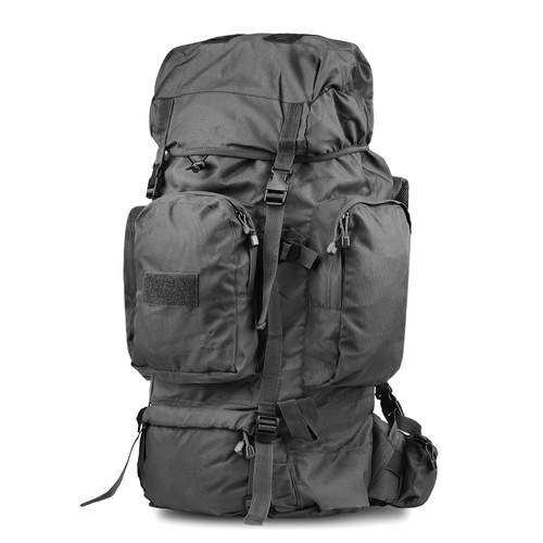 Mil-Tec - Recom Wanderrucksack - 88 L - Schwarz - 14033002 - Militärrucksäcke