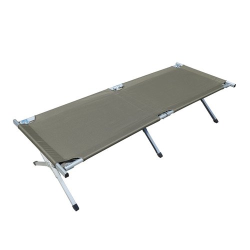 Mil-Tec - US-Aluminium-Klappbett - 200 x 65 cm - 160 kg - 14401000 - Schlafsäcke & Isomatten