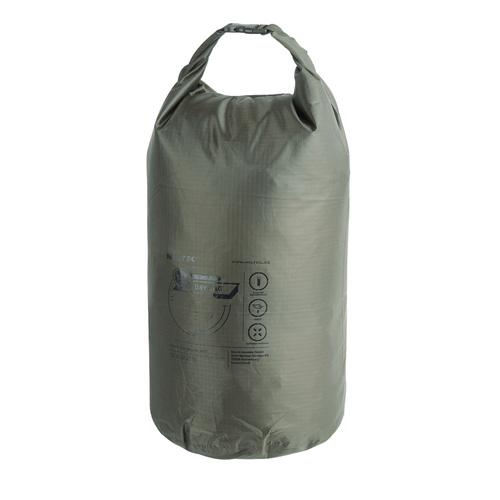 Mil-Tec - Wasserdichter Tragetasche Dry Bag - 13 L - Olive Drab - 13878101 - Schutz gegen Wasser