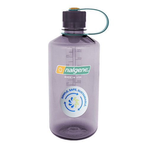 Nalgene - 32oz Schmalmundflasche - 38 mm Verschluss - 1L - Aubergine - 2078-2061 - Wasserbehälter & Feldflaschen