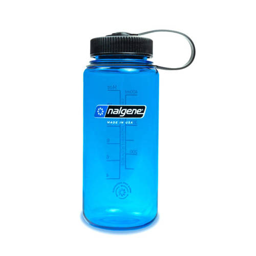 Nalgene – Wasserflasche 16 oz Wide Mouth Sustain – 53 mm Gewinde – 500 ml – Blau – 2020–1816 - Wasserbehälter & Feldflaschen