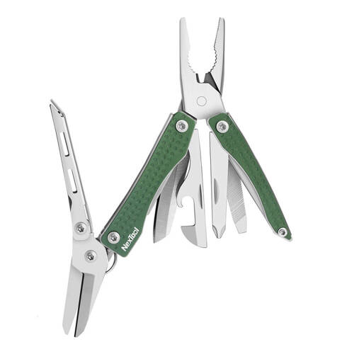 NexTool - Multitool Mini Flagship - 10 Werkzeuge - Grün - NE20050-GREEN - Multitools