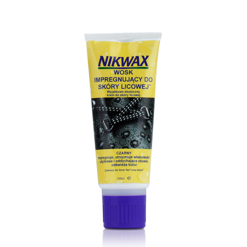 Nikwax - Imprägnierwachs für Leder - Schwarz - 100 ml - 4B2 - Schuhimprägnierung & Pflege