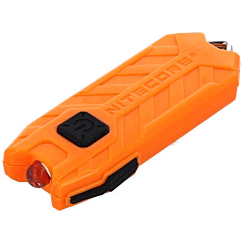 NiteCore - Tube V2.0 Wiederaufladbare Li-Ion Schlüsselanhänger LED-Taschenlampe - 55 lm - Li-Ion - Orange - TUBE V2.0 ORANGE - LED-Taschenlampen