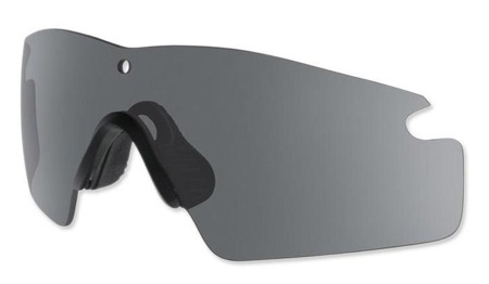 Oakley - SI Ballistic M Frame 3.0 Strike Agro Ersatzglas - Grau - 53-053 - Ersatzgläser