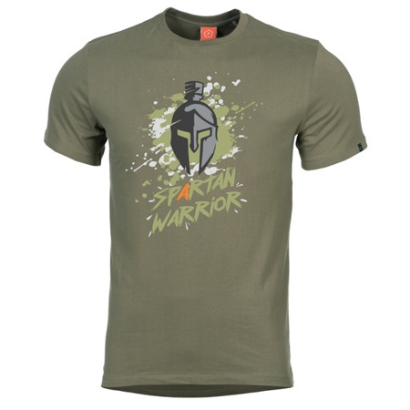 Pentagon - Ageron T-Shirt - Spartan Warrior - Oliv - K09012-SW-06 - T-Shirts