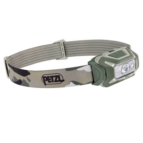 Petzl - Aria 1 LED-Kopflampe - 350 lm - RGB - Grün / Camouflage - E069BA01 - LED-Taschenlampen