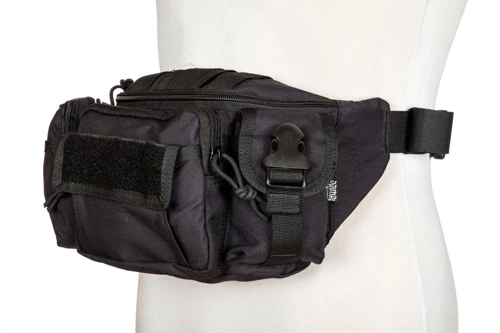 Primal Gear - Cantab Waist Bag Taktische Hüfttasche Niere - Schwarz - PRI-20-031812 - Gürtel, Bein & Hüfttaschen