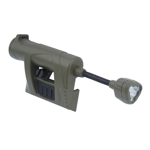 Princeton Tec - Charge MPLS LED-Helm-Taschenlampe - 55 Lumen - Rot / Blau / IR - Olive Drab - C-RBI-OD - LED-Taschenlampen