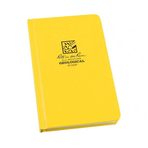 Rite in the Rain - All-Weather Geological Notebook - 4 3/8" x 7 1/4" - 540F - Gelb - Notizbücher & Zubehör