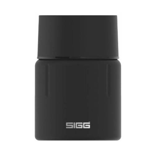 SIGG - Gemstone Obsidian Food Jar mit Schüssel und Göffel - 0.5 L - Schwarz - 8733.90 - Tassen & Thermoskannen