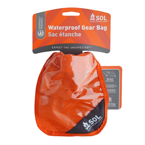 SOL - Wasserdichte Ausrüstungstasche Waterproof Gear Bag 1.0 - 0140-1728 - Schutz gegen Wasser