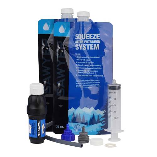 Sawyer - Squeeze Water Filtration System - Blue - SP129 - Wasseraufbereitung