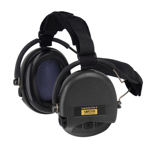 Sordin - Supreme® Pro-X Active Gehörschutz - Neckwear - Schwarz - 76302-X-02-S - Aktive Kopfhörer