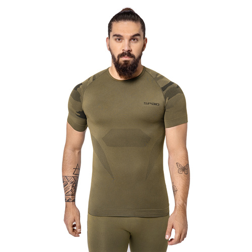 Spaio - Tactical Thermo-T-Shirt - Forest Green - T-Shirts