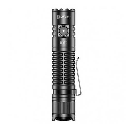 Speras - Taschenlampe EST LED mit Akku 3100 mAh - 1900 lm - Schwarz - EST - LED-Taschenlampen