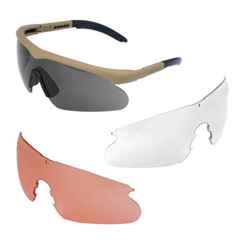 SwissEye - Raptor Ballistische Brille - Coyote - 10162 - Sonnenbrille