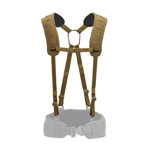 Templars Gear - X-Harness 4-Punkt taktische Hosenträger - MOLLE - Coyote Brown - TG-X-HAR-CB  - MOLLE Gürtel & Tragegestelle