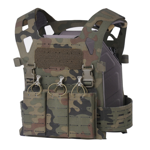 Templer Gear - Taktische Weste TPC Gen 4 - Medium - PL Woodland - TG-TPC-G4-WZ93-M - Magazin & Munitionstaschen