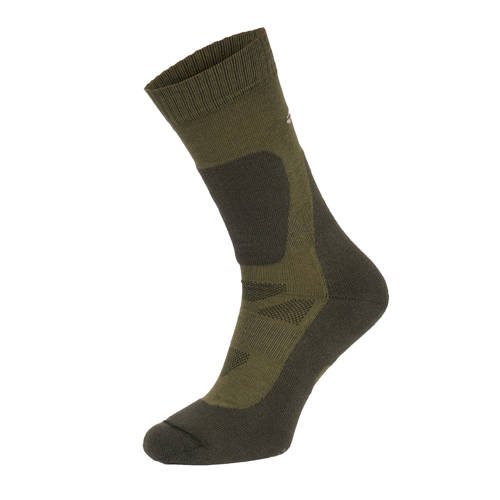 WISPORT - Mehrjahres-Trekking-Socken - Olive / Braun - Militärsocken