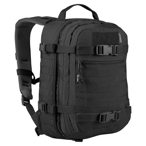 WISPORT - Sparrow II Militär-Rucksack - 20L - Schwarz - Stadt, EDC, 1 Tag (bis zu 25 Liter)