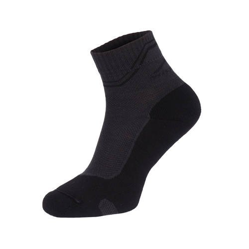 WISPORT - Summer Light Trekking Socken - Kurz - Graphit / Schwarz - Trekkingsocken