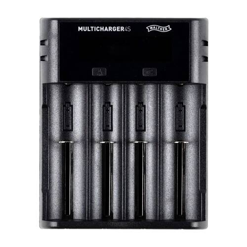 Walther - Ladegerät Multifunktions-MultiCharger 4S - Schwarz - 3.7161 - Batterieladegeräte