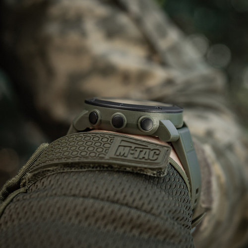 M-Tac - Taktische Uhr mit Kompass 2095 - Grün - 50009001 - Uhren - Verschiedenes