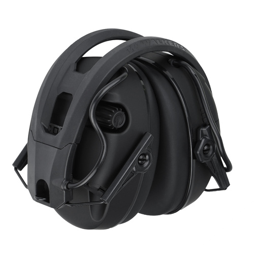 Walker's - Aktiver Gehörschutz Recon - NRR 26 dB - Schwarz - GWP-RECM - Aktive Kopfhörer - Ausrüstung