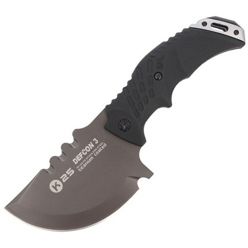 K25 - DEFCON 3 Titanium Tactical feststehendes Messer - 32170 - 