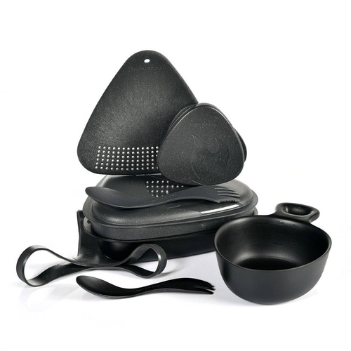 Light My Fire - Outdoor MealKit™ Kochgeschirr-Set - 8 Teile - SlatyBlack - 2418411010 - Touristische Kochgeschirrsets