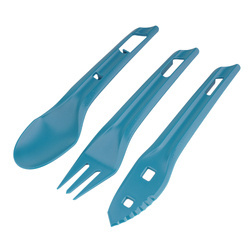 Wildo - The OCYs™ Reisebesteck-Set - Gabel / Messer / Löffel - Blau - 3203 