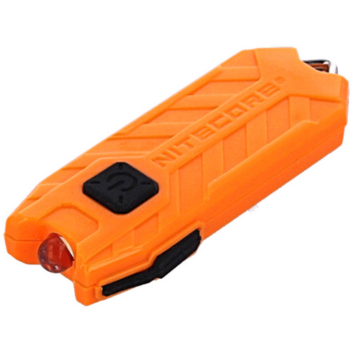 NiteCore - Tube V2.0 Wiederaufladbare Li-Ion Schlüsselanhänger LED-Taschenlampe - 55 lm - Li-Ion - Orange - TUBE V2.0 ORANGE - LED-Taschenlampen