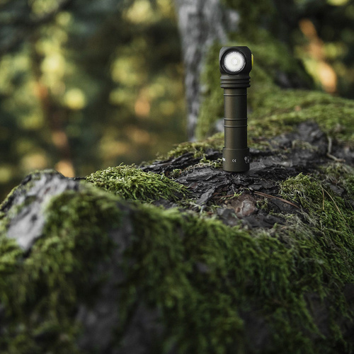 Armytek - Stirnlampe Wizard C2 Pro - Magnetisches Ladegerät - 2500 lm - 18650 - Olive - F08701CO - LED-Taschenlampen - Outdoor