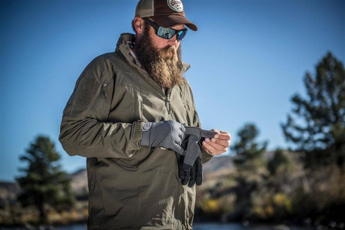 Bekleidung - Helikon - Impact Duty Winter Mk2 Taktische Isolierte Handschuhe - Schwarz - RK-ID2-NE-01 - Taktisch Handschuhe