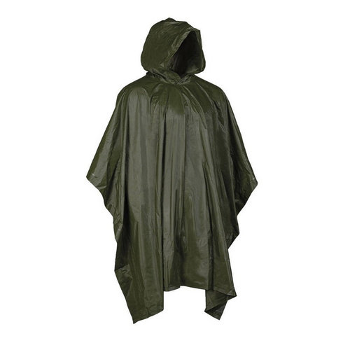 Mil-Tec - Poncho - PVC - OD Green - 10628502 - Ponchos - Regenumhänge