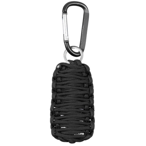 Fox Outdoor - Survival Einstellenet Parachute Cord - 11 Elemente - Schwarz - 27118A - Überlebenspakete