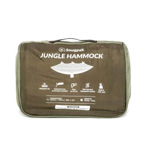 Snugpak - Jungle-Hängematte - Olive - 10518300217 - Hängematten & Zelte