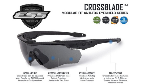 Sonnenbrille - ESS - Crossblade NARO Einheit Ausgabe 2LS Bausatz - EE9034-01