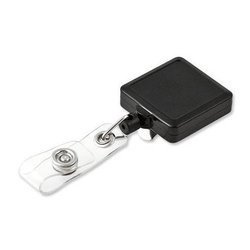 KEY-BAK - Retract-A-Badge ID Square mit Clip - 0200-137