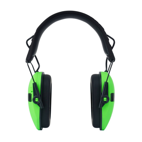 Walker's - Aktive Gehörschützer Razor Slim - Hi Viz Green - GWP-RSEM-HVG - Aktive Kopfhörer - Gehörschutz
