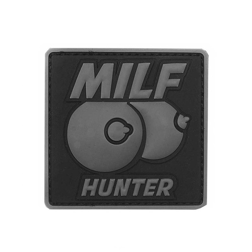 101 Inc. - 3D Aufnäher - MILF Jäger - Grau - 3D PVC Morale Patches