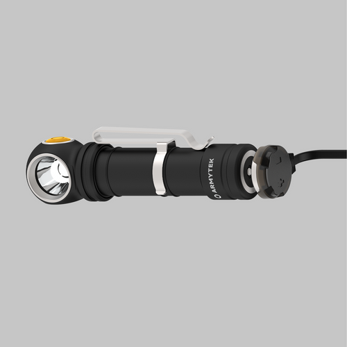 LED-Taschenlampen - Armytek - Stirnlampe Wizard C2 Pro Max LR - Magnetisches Ladegerät - 4150 lm - 21700 - Schwarz - F06702C