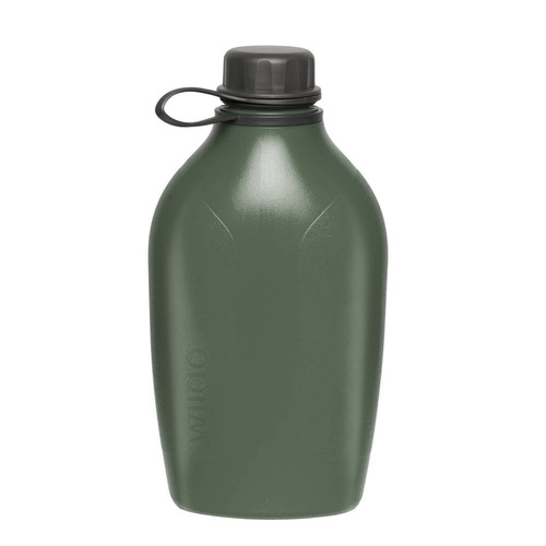 Wildo - Explorer Flasche - 1000 ml - Schwarz / Olive Green - HY-EBT-PE-02 - Wasserbehälter & Feldflaschen