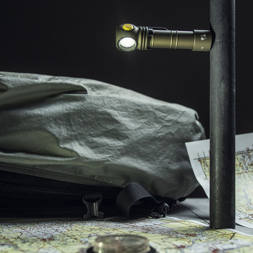 Armytek - Stirnlampe Wizard C2 Pro - Magnetisches Ladegerät - 2500 lm - 18650 - Olive - F08701CO - LED-Taschenlampen