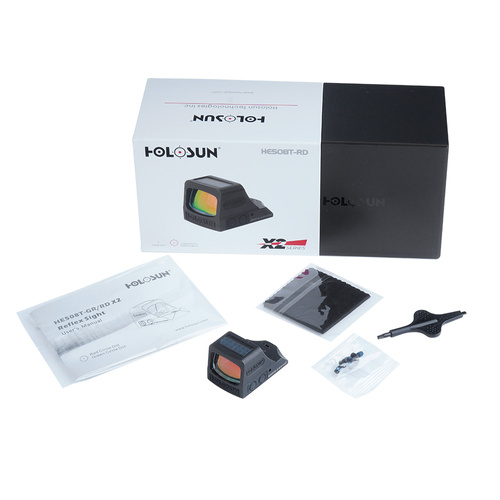 Holosun - HE508T X2 Elite Micro Red Dot Kollimator mit Picatinny Schienenmontage - Holosun Kollimatorvisiere - Outdoor