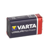 VARTA - Alkaline-Batterie Longlife Max Power - 9V / 6LR61