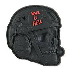 M-Tac - Patch War is Hell 3D PVC - Moral Patch - Schwarz - 51328002