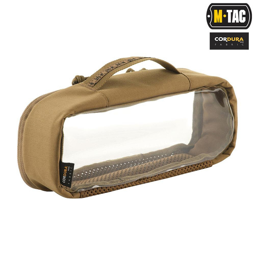 M-Tac – Elite Medium Clear Pouch – Medium - Coyote - 10147005-M - Sonstige - Ausrüstung
