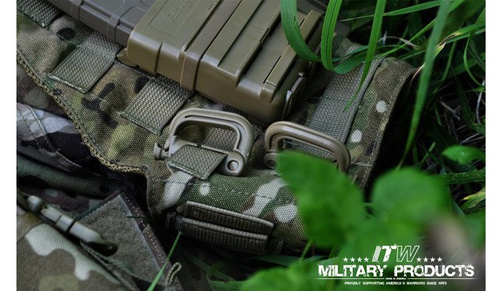 Kunststoffkarabiner - ITW Nexus - GrimLoc - Durchschnittlich grün